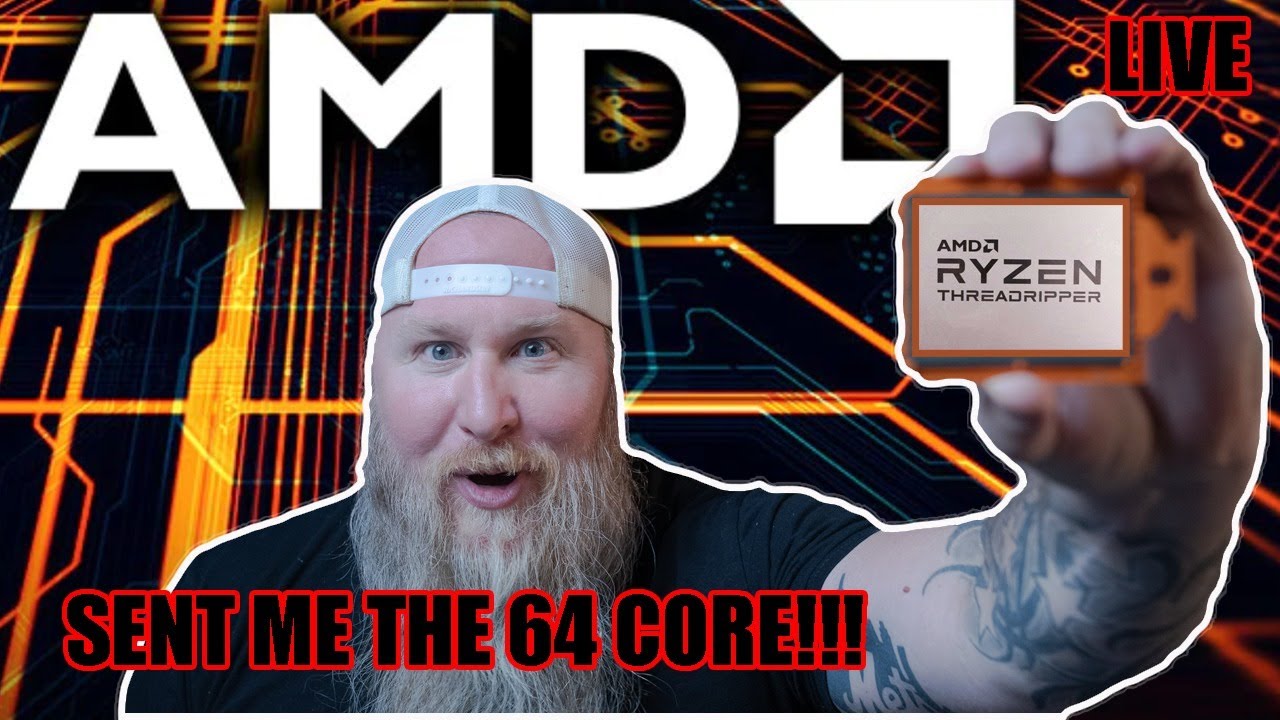 AMD Sent me the 64 Core Threadripper!