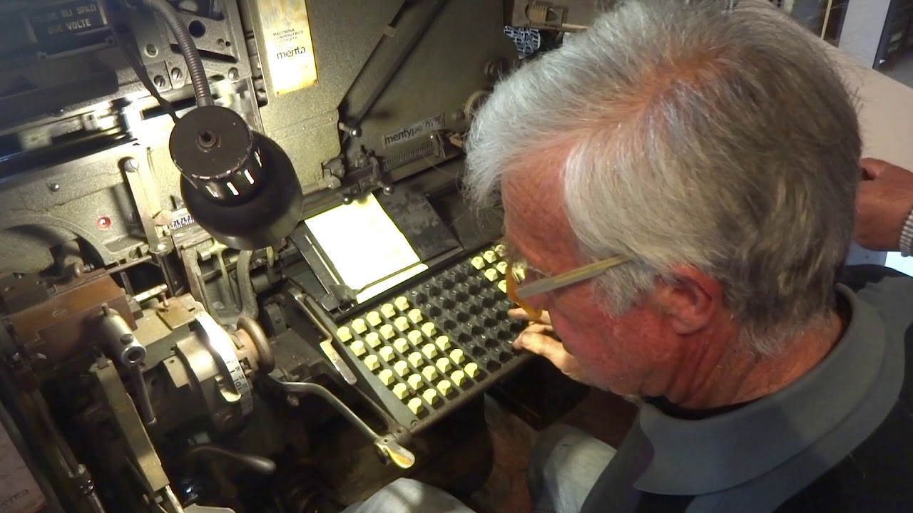 MUSEO DELLA STAMPA DI LECCE - Linotype
