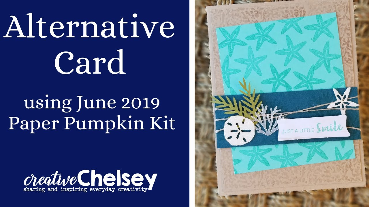 Paper Pumpkin June 2019 - Alternative Card #1