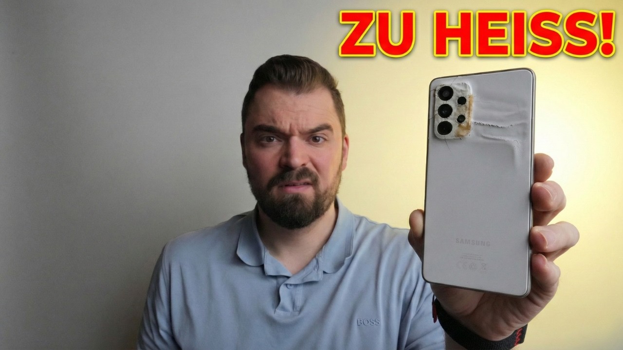 Samsung Galaxy A53 geschmolzen: DIY-Versuch zerstört Daten