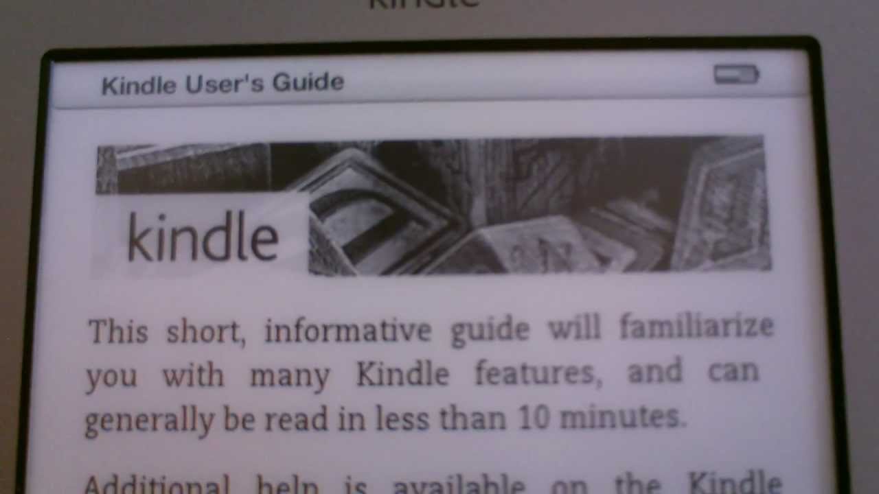 Обзор Amazon Kindle 4 и Kindle 3