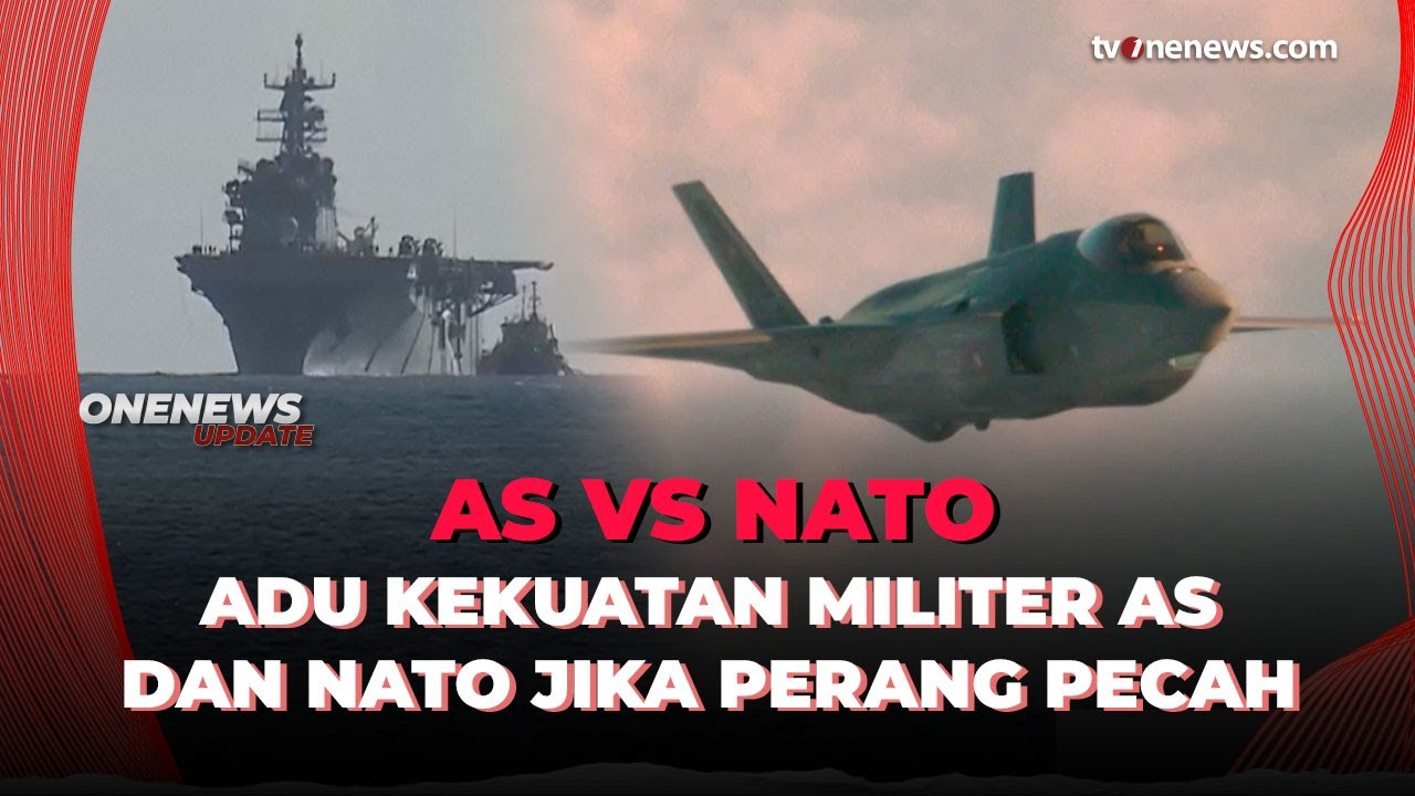 Adu Kekuatan Militer AS dan NATO Jika Perang Pecah Akibat Perebutan Greenland | OneNews Update