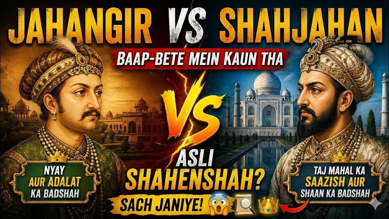 Mughal Badshah Jahangir aur Shahjahan. By Noorain Sir