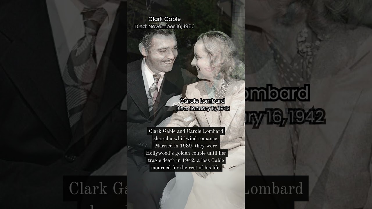 Clark Gable and Carole Lombard: Hollywood&rsquo;s Golden Tragedy