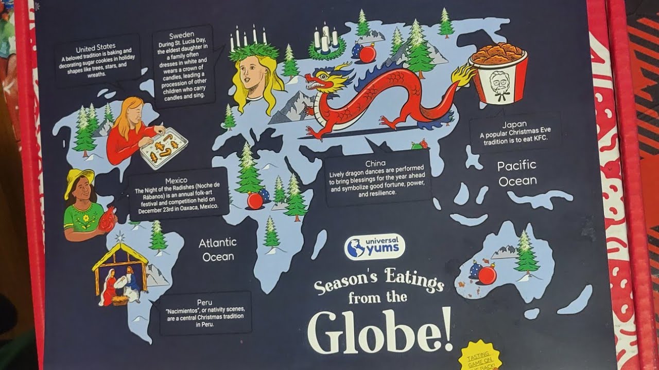 Universal yums box,  around the world snack Box review 2026