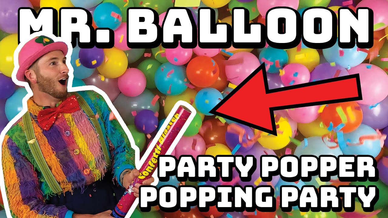 🎈 Mr. Balloon's Party Popper Palooza & Unicorn Mischief 🎈