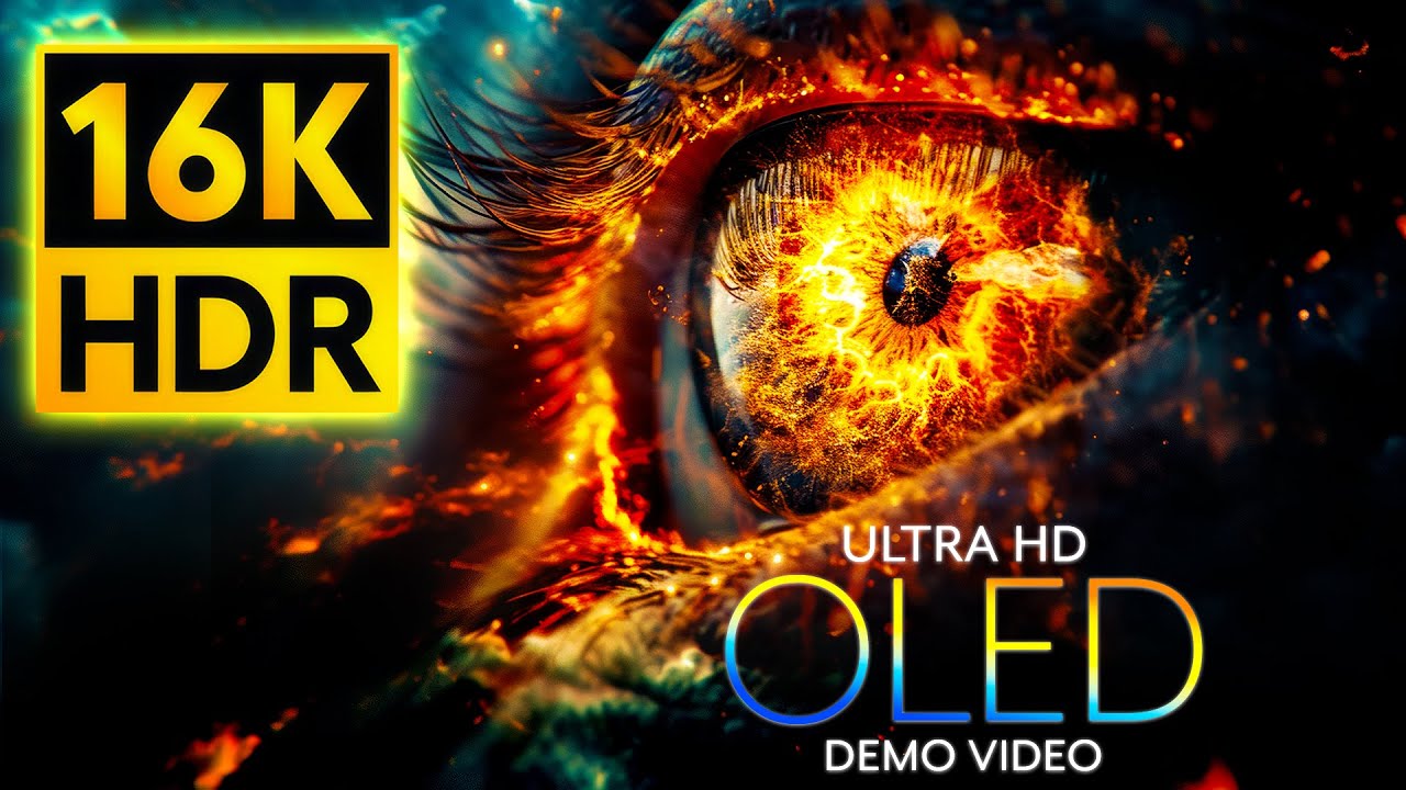 WOW! 2025 Brings 16K HDR in STUNNING Dolby Vision on OLED!