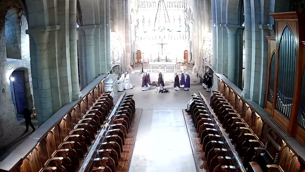 Exèquies P. Abat emèrit Josep Alegre i Vilas