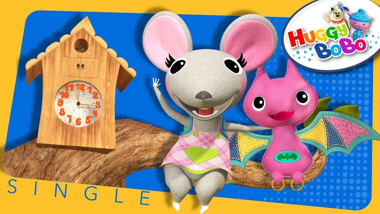 Hickory Dickory Dock | Nursery Rhymes | By HuggyBoBo