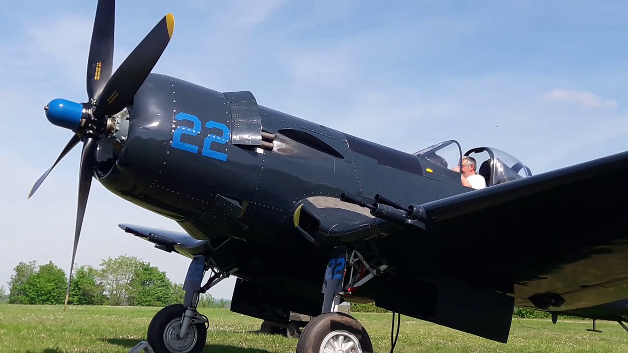 La ferté-alais 2018 F4U 5N corsair