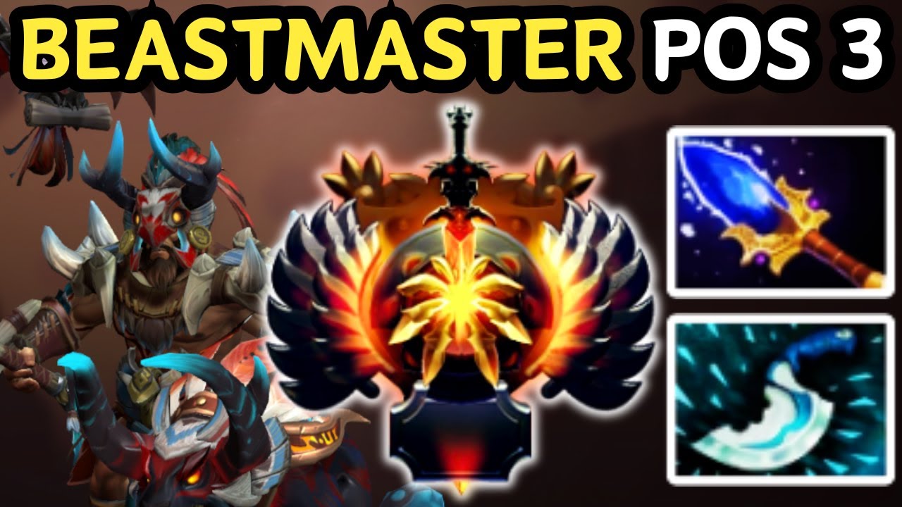 🔥 HOW TO WIN OFFLANE WITH BEASTMASTER | VISION & PRESSURE 🔥 DOTA 2