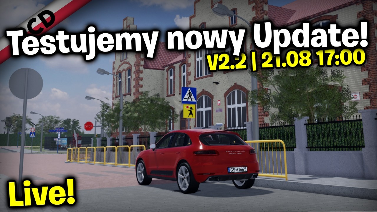 🔴 LIVE | TESTUJEMY NAJNOWSZĄ AKTUALIZACJĘ Z PORSCHE W POLISH CAR DRIVING! (Roblox)