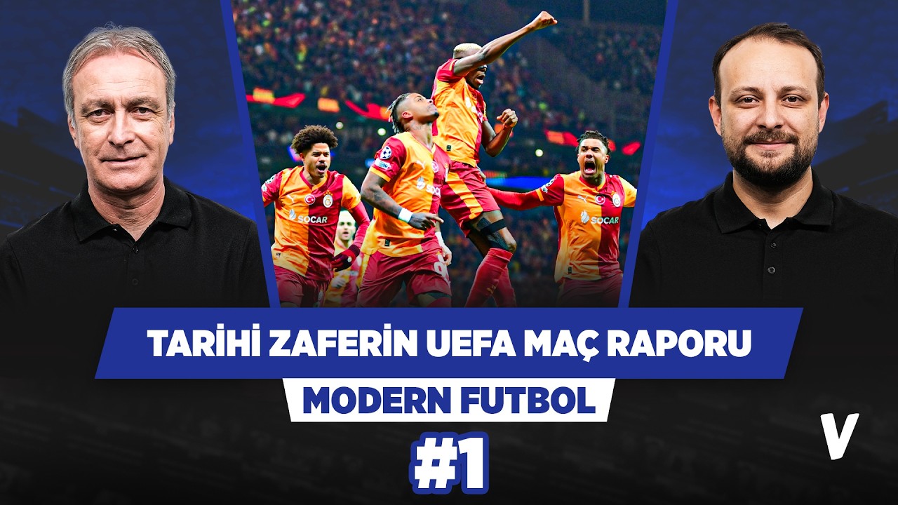 Galatasaray’ın Liverpool zaferinin UEFA raporu | Önder Özen, Onur Tuğrul | Modern Futbol #1