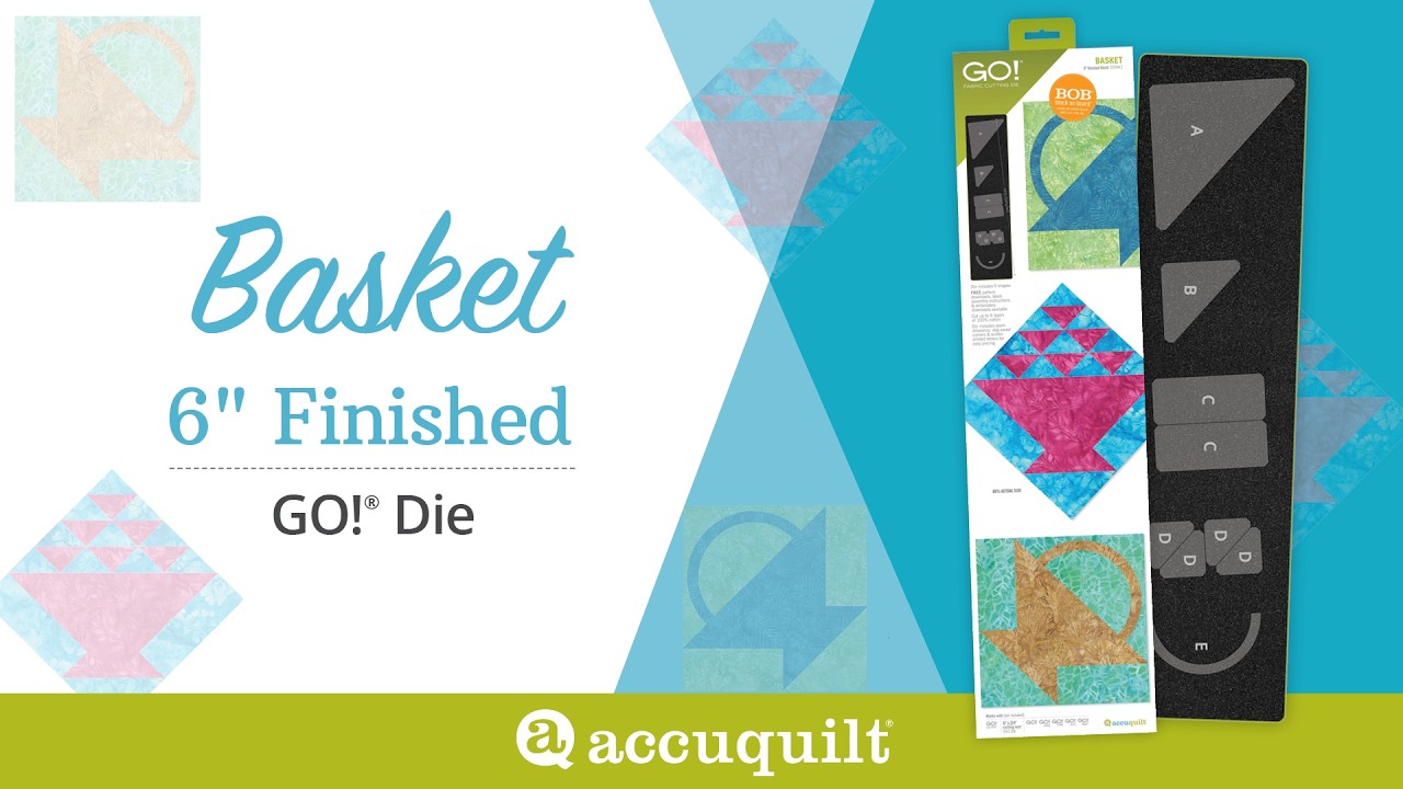 How to Make a Basket Quilt Block Using the GO! Basket-6