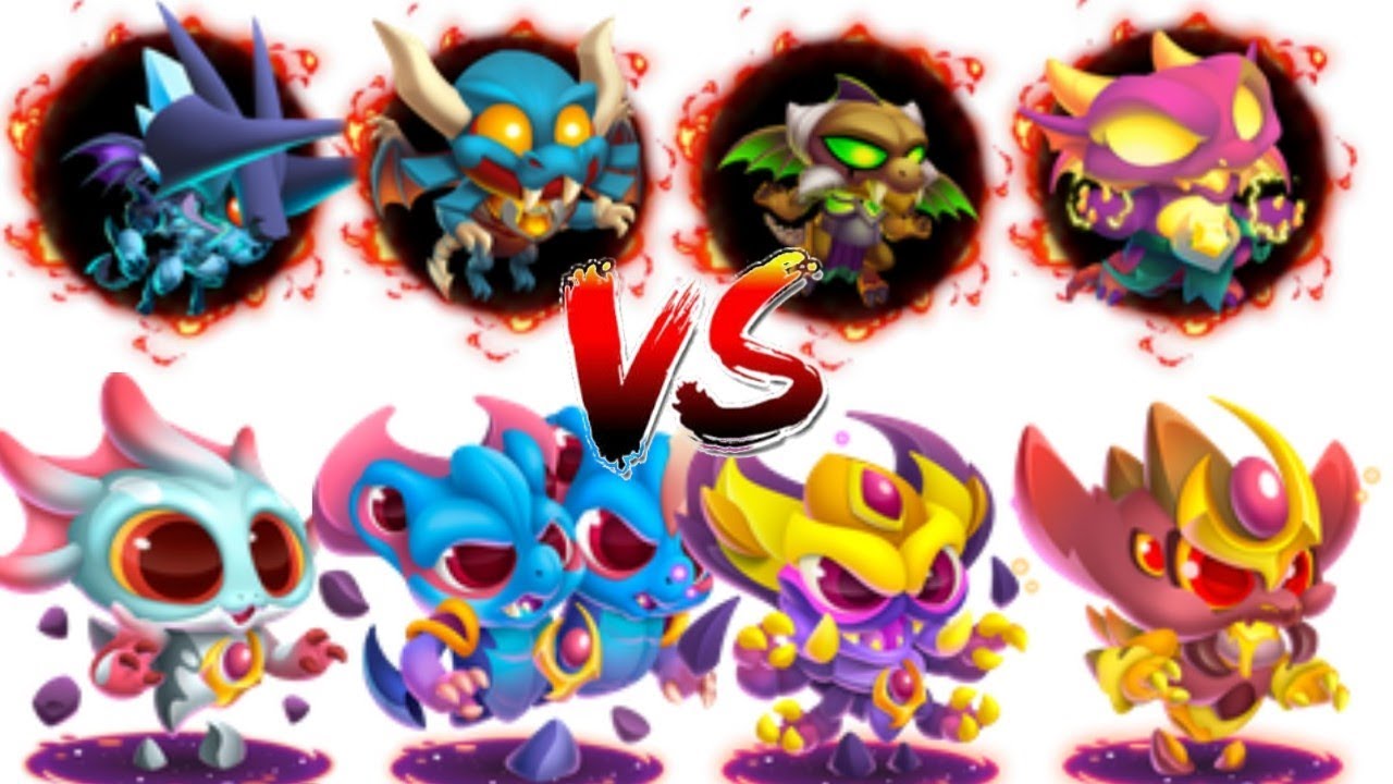 Dragon City Tournament : VAMPIRE DRAGON VS THE ETERNAL DRAGON