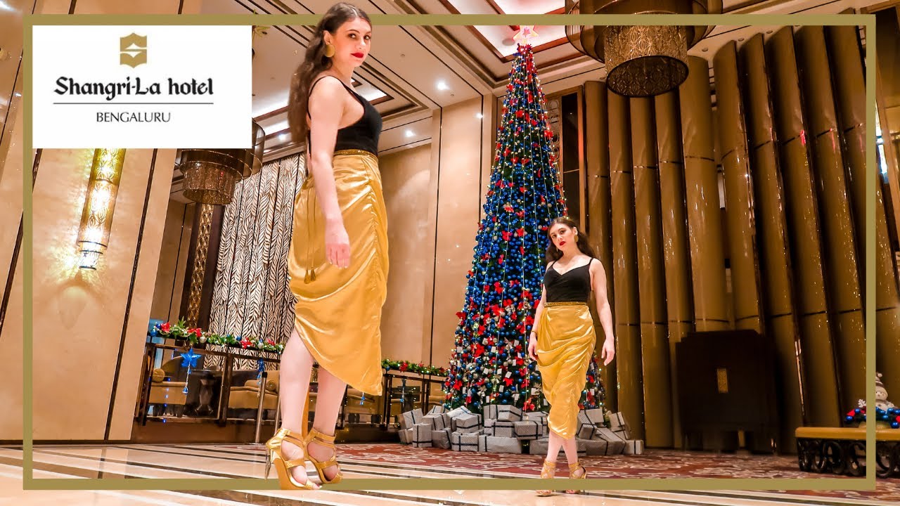 Inside a 5 star luxury hotel in India vlog | Shangri-La Bengaluru | TRAVEL VLOG IV