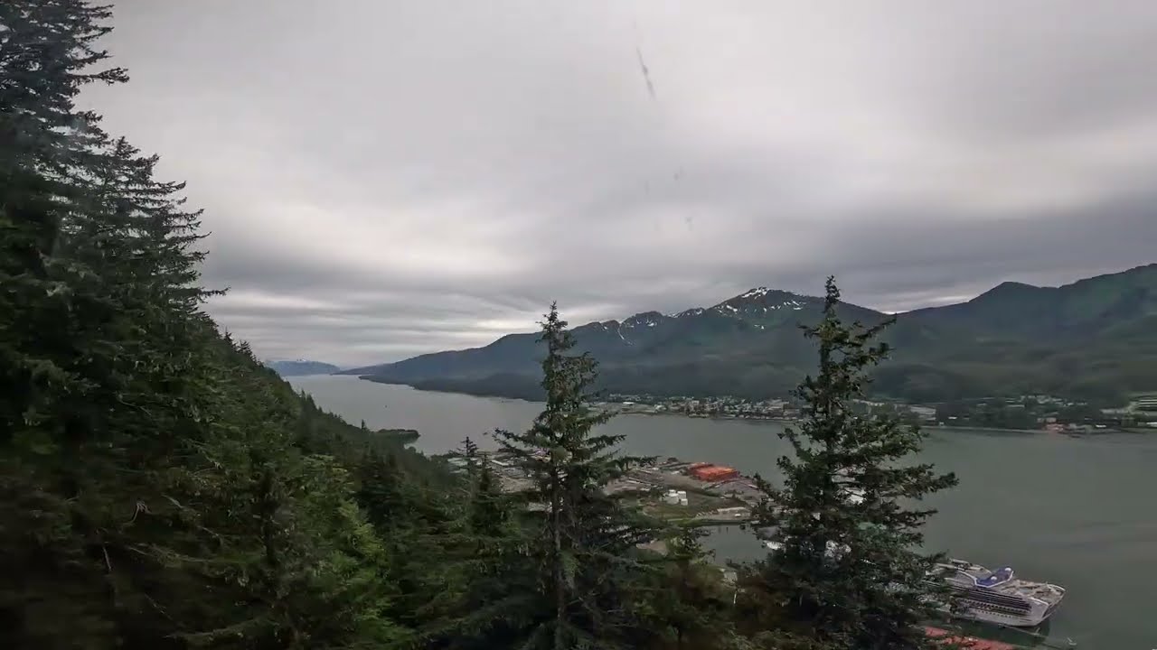 Goldbelt Tram. Juneau, Alaska. Increibles Vistas!