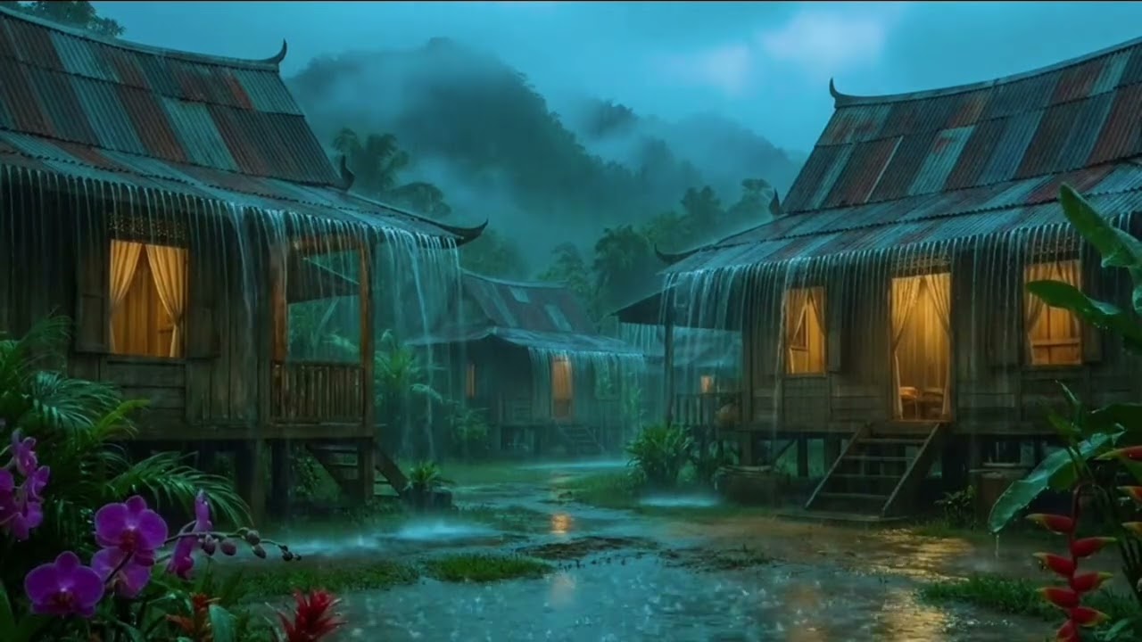 Rain for sleeping 