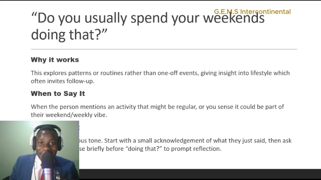 EVERYDAY CONVERSATIONS (EPISODE 3) - Phrases to use to keep a small talk conversation going on.