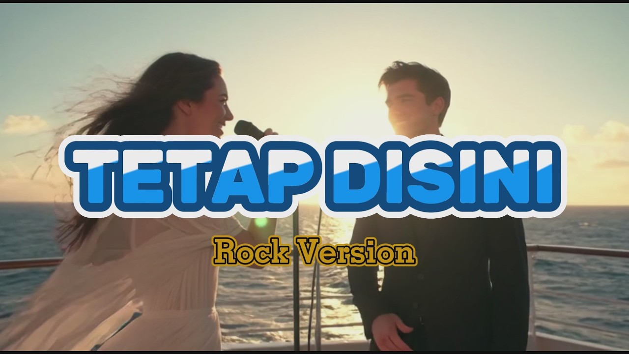 TETAP DISINI Tri Suaka Cover Slow Rock Version | Cover lagu Tetap Disini - Lirik