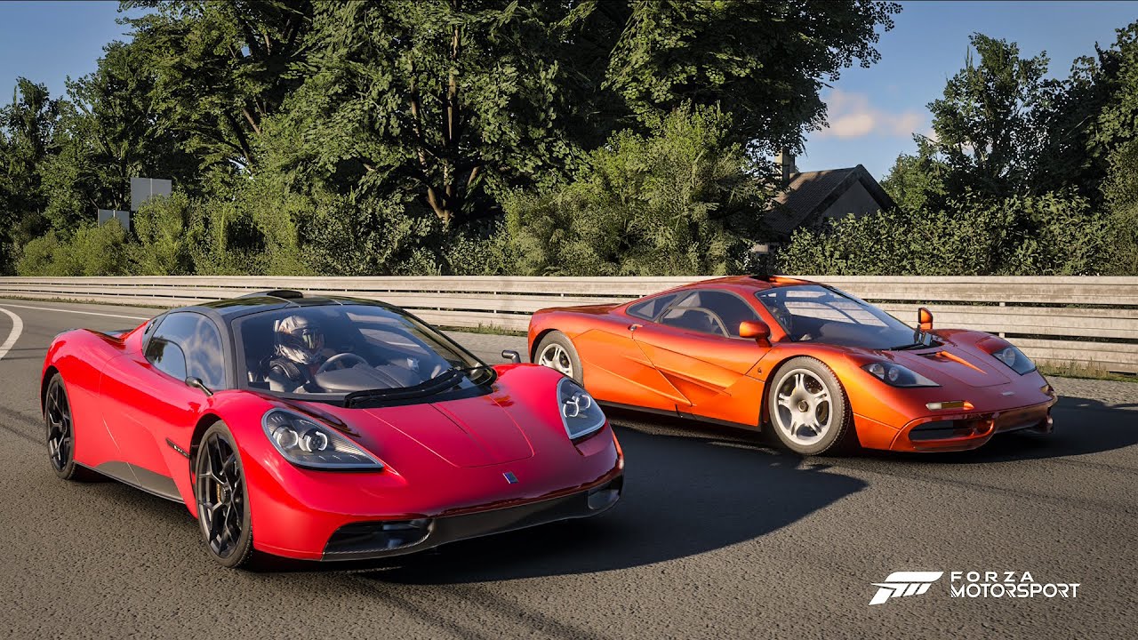 Forza Motorsport Drag Race: GMA T.50 vs McLaren F1