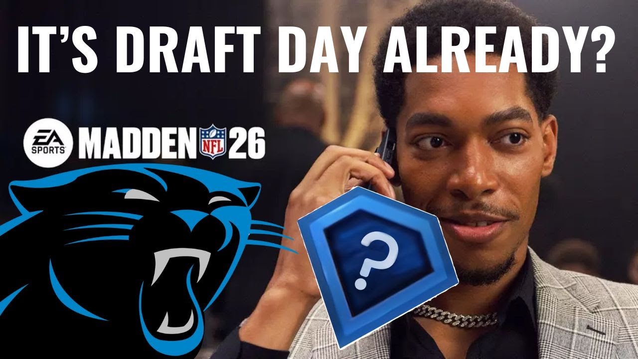 Offseason and Insane NFL Draft Fail! Panthers Franchise S1 Ep  12