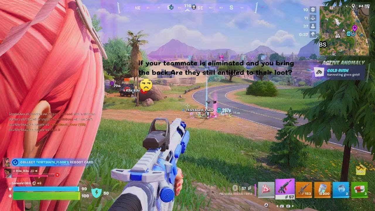 Is this girl tripping or am I? Fortnite girls
