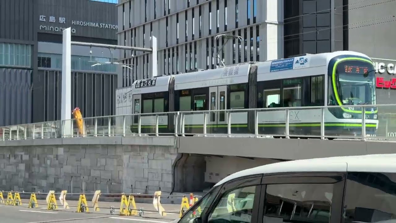 広島電鉄路面電車　2026.03.14 広島駅