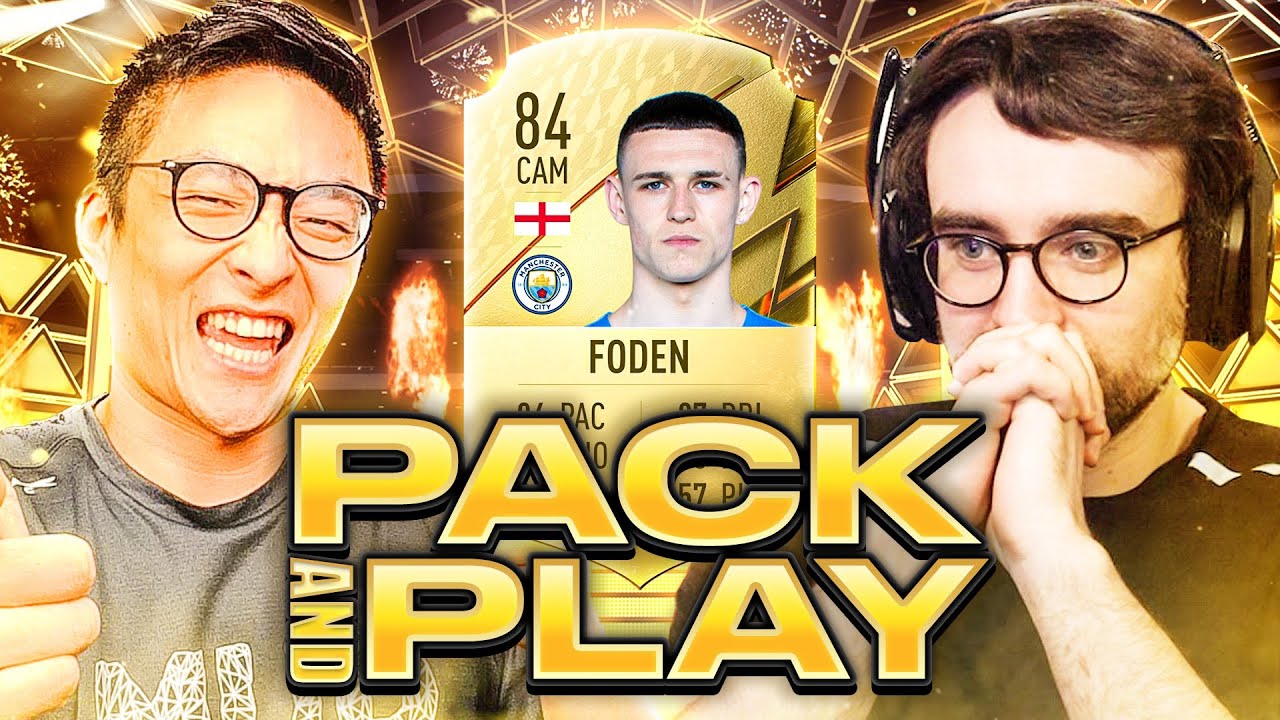 The First FIFA 22 PACK & PLAY on Phil Foden!!! w/@AJ3