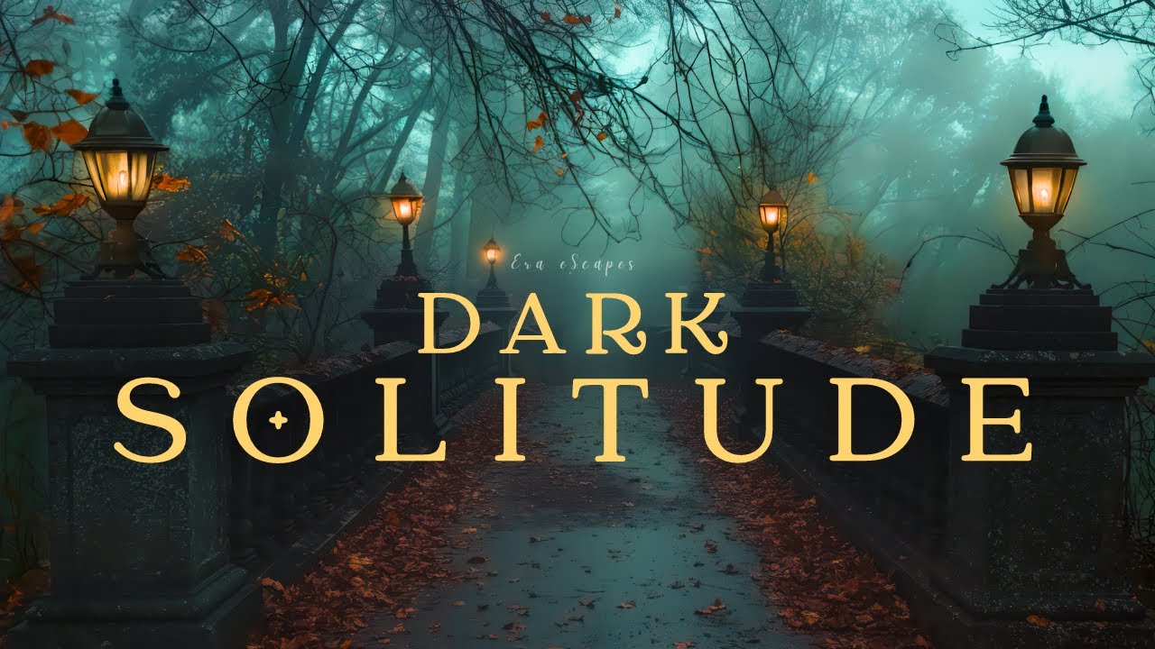 Autumn Nights | Dark Academia Piano, Violin & Cello with Rain