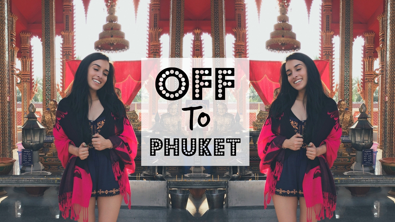 The Floating Market of Bangkok & Off to Phuket | Travel Vlog