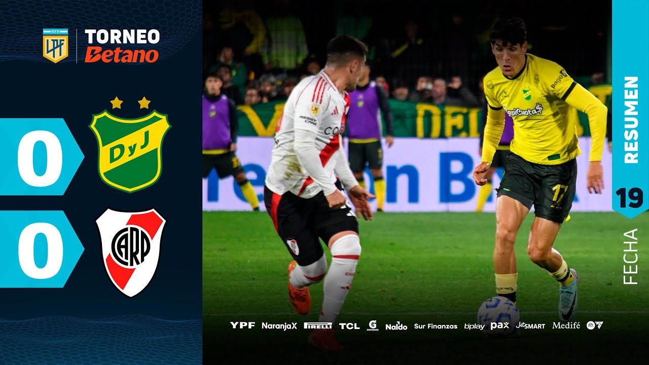DEFENSA Y JUSTICIA 0 - 0 RIVER I Resumen del partido | #TorneoBetano 2024