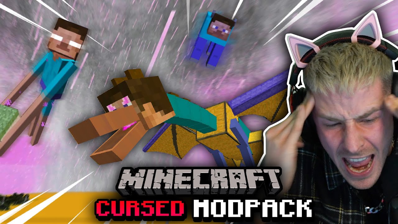 Ein CURSED MINECRAFT MODPACK ist das SCHLIMMSTE was ihr jemals GESEHEN habt!