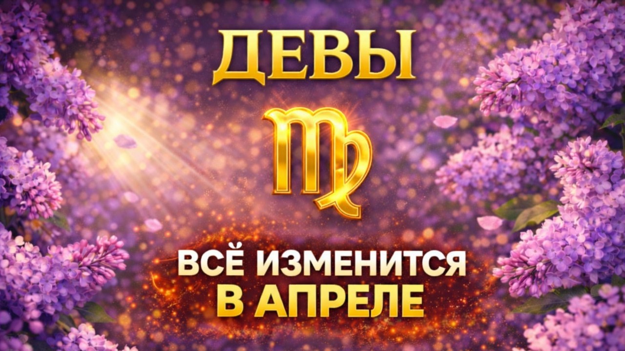 ДЕВА — АПРЕЛЬ ИЗМЕНИТ ТВОЮ ЖИЗНЬ | Точный гороскоп на апрель