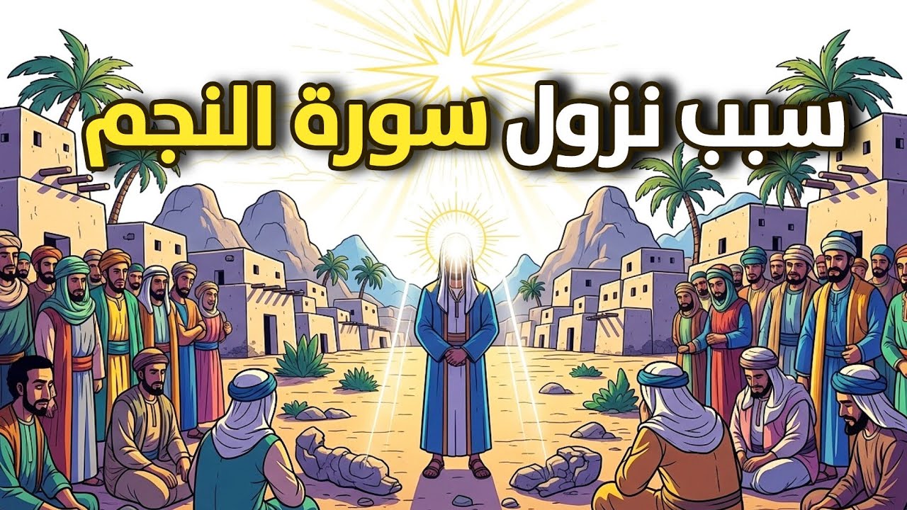 سبب نزول سورة النجم: لماذا أقسم الله بالنجم! هذه السورة ترفع عنك كل البلاء!