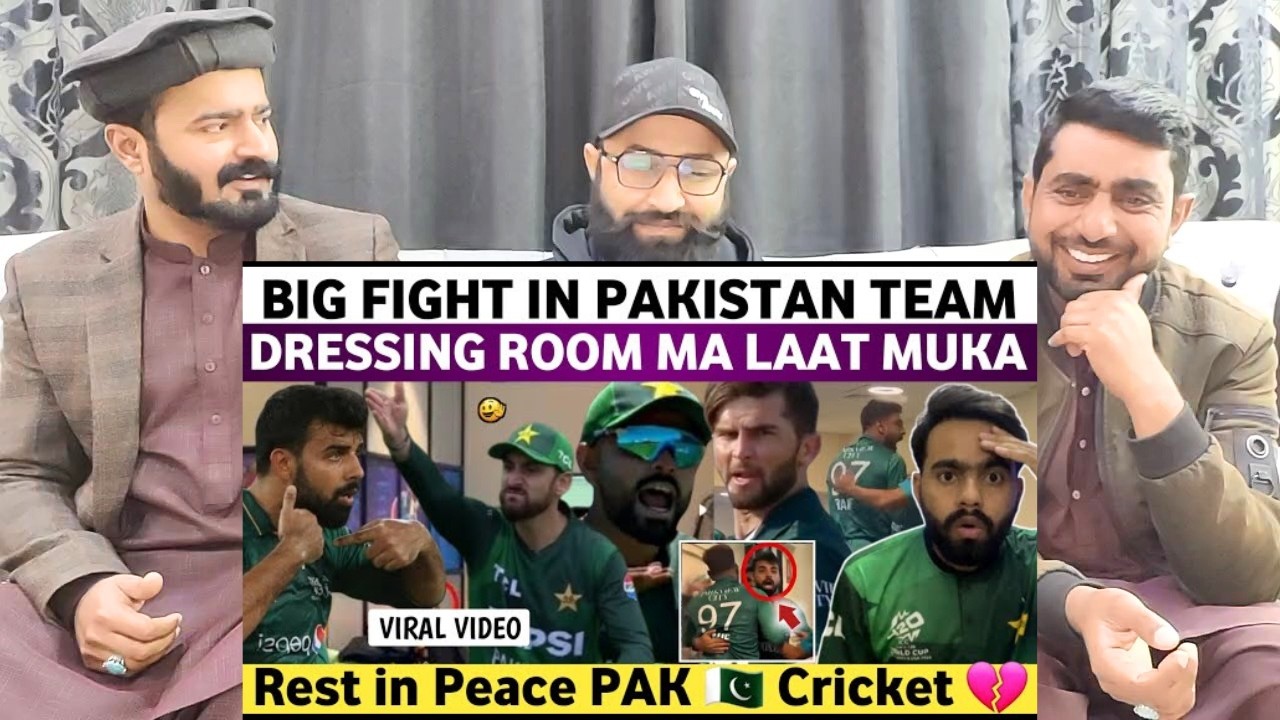 Big Fight in Pakistan Team After Defeat Vs India  Pakistan Coach Angry on Babar  #pakistanireaction