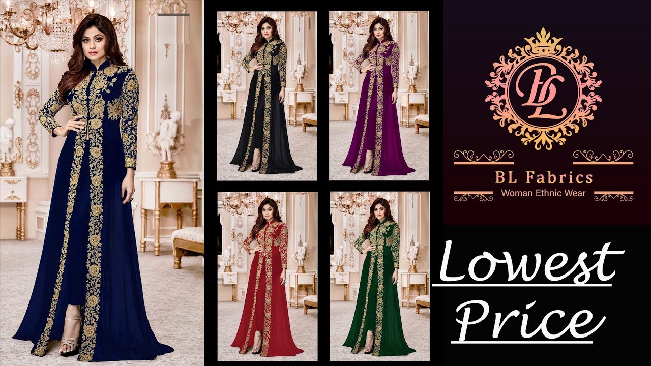Pakistani Style Semi StitchedSalwar Suit | COD available | Online Store | Lowest Rate | BL Fabric