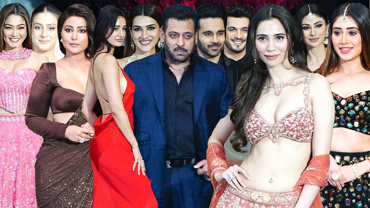 Celebrities Arrive At Nupur Sanon And Stebin Ben Wedding Reception | Hina Khan,Shivangi Joshi,Mohsin