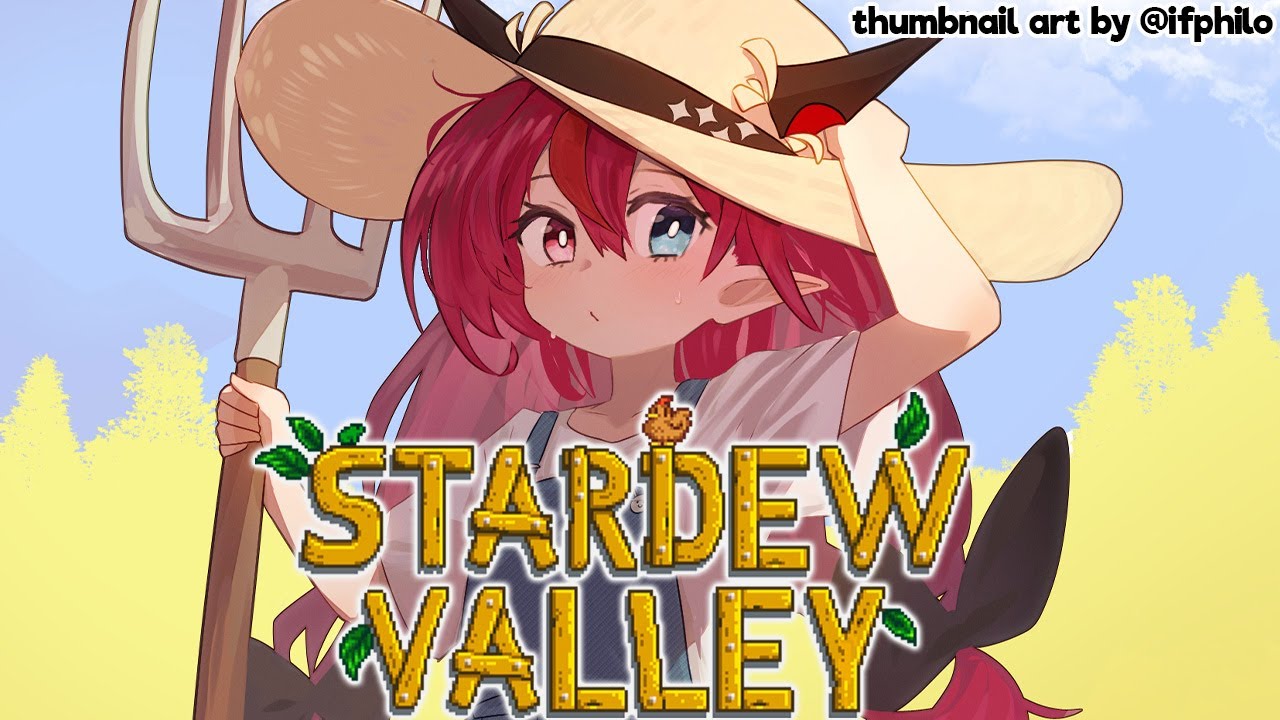 【Stardew Valley】Oh Young IRyS Had a Farm