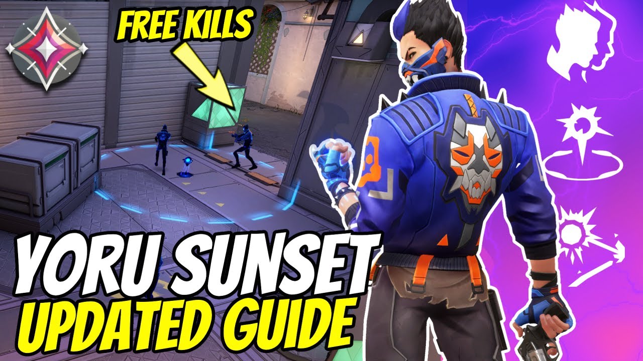 Yoru Sunset Valorant Lineups - Must Know Tips And Tricks