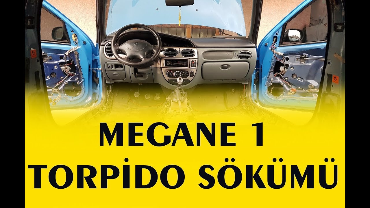 Megane 1 Coupe Torpido Sökme Takma Kalorifer Peteği Değişimi