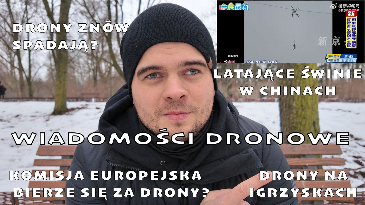 Rejestracja dronów od 100g? | Nowe zasady lotów | Zwolnienie FPV | Spadające drony