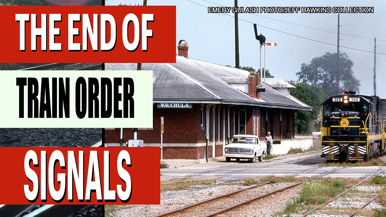 The End Of Train Order Signals