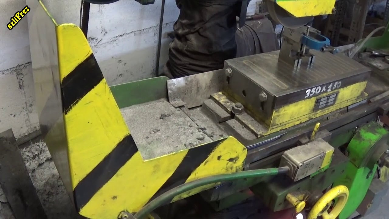 Szlifowanie płaszczyzn na szlifierce