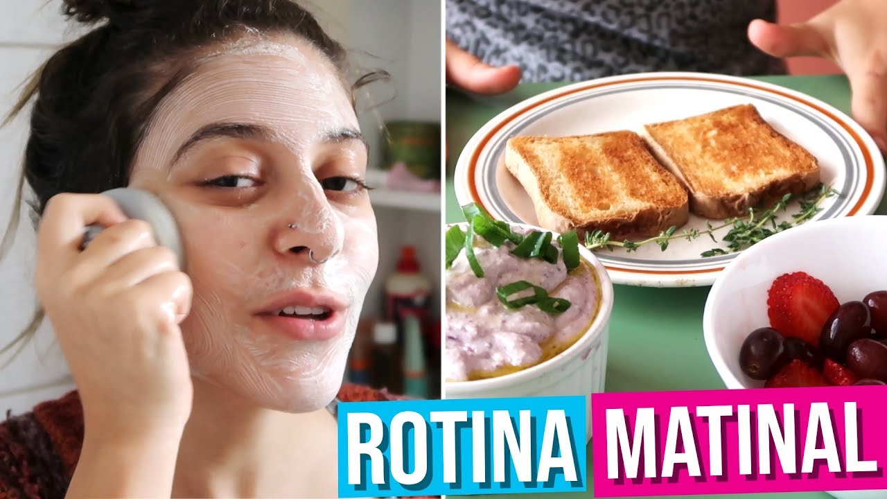 ROTINA MATINAL + Café da Manhã Vegano