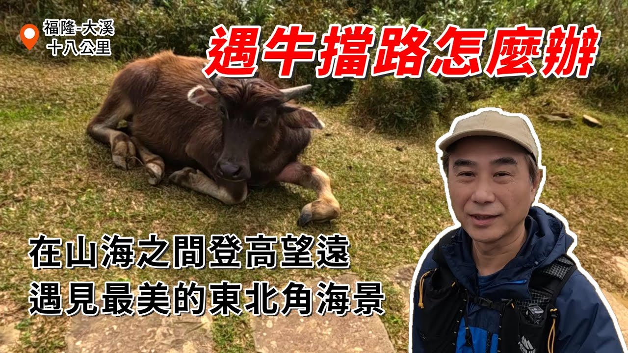 搭火車去爬山｜從福隆走到大溪｜探訪雄鎮蠻煙碑與虎字碑