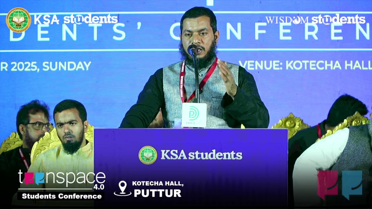 Dr. Hafeez Swalahi ||Teenspace Student Conference 📍 KOTECHA HALL,PUTTUR #teenspace