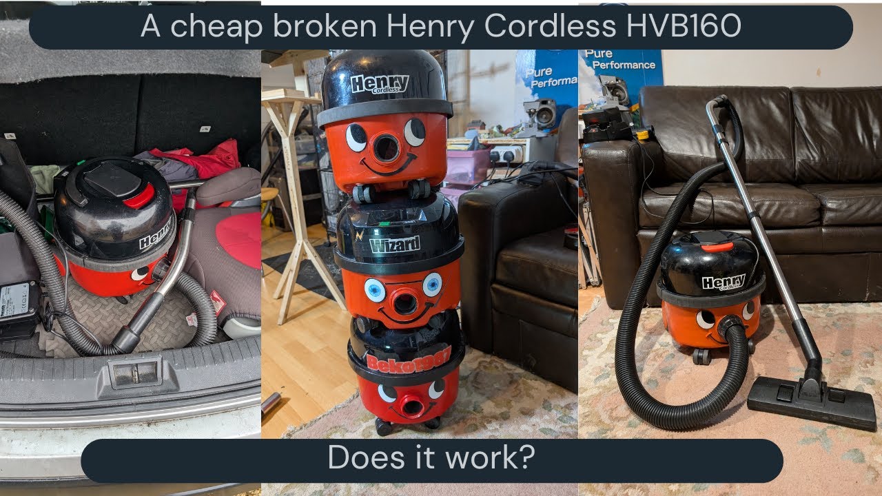 Henry Cordless HVB-160 - First Look, how bad are the batteries? 😬