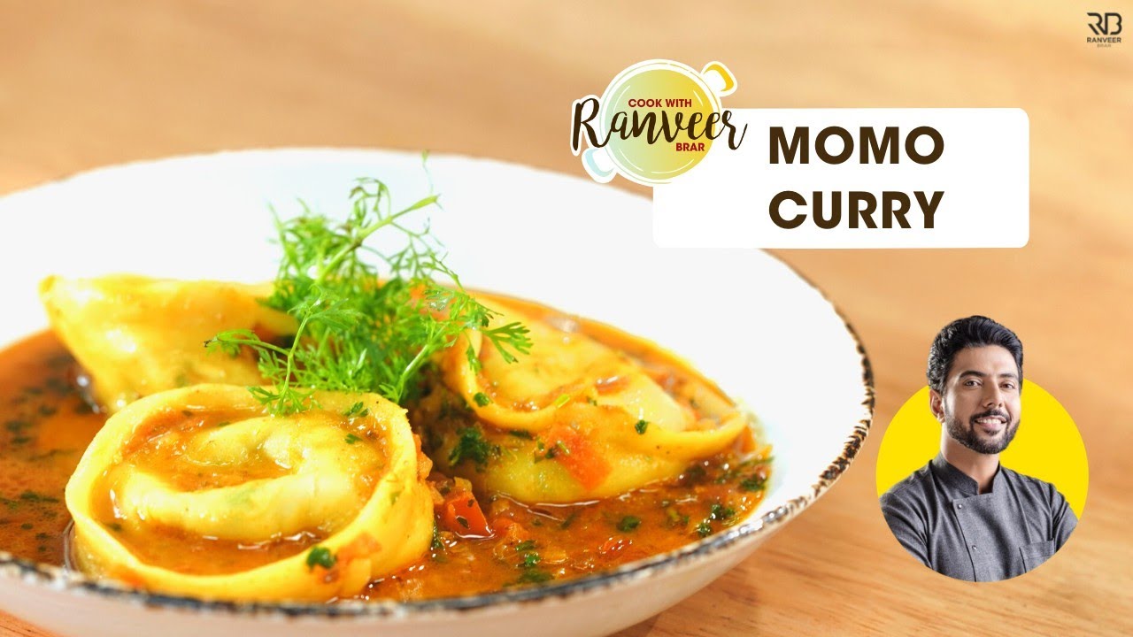 बिना Steamer के झोल मोमो | Spicy Veg Jhol Momo Curry | वेज मोमो की ग्रेवी |Cheese Momo| Chef रणवीर