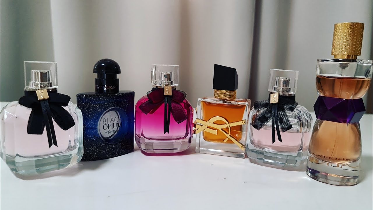 |YVES SAINT LAURENT PERFUME COLLECTION| REVIEW - Mon Paris, Libre, Manifesto, Black Opium